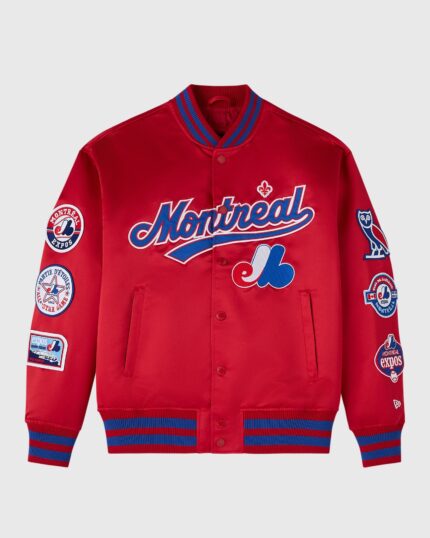 Ovo MLB New Era Montréal Expos Varsity Jacket