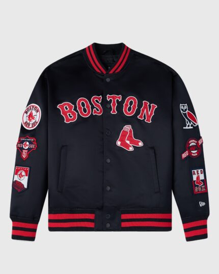 Ovo New Era MLB Boston Red Sox Varsity Jacket