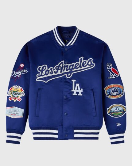 Ovo New Era MLB Los Angeles Dodgers Varsity Jacket
