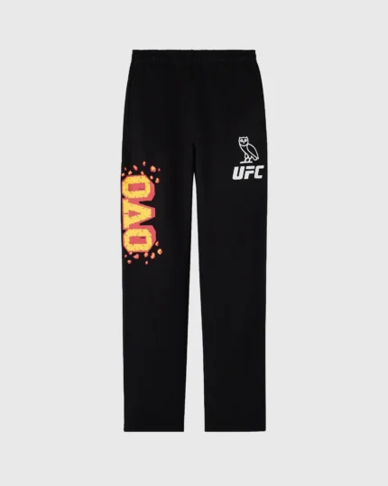 Ovo UFC flame logo sweatpant