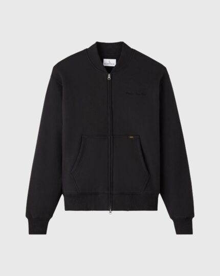 Ovo Waffle-Lined Track Jacket