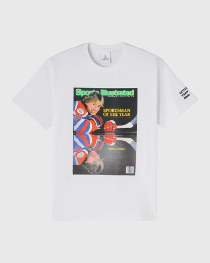 Ovo sports illustrated photo logo white t-shirt